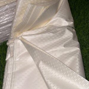Austrian Cotton Damask — Ivory
