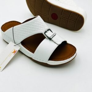 Men's Arabic Sandal GS10059 — White